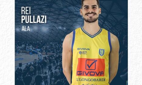 Rei Pullazi, l’ottavo sigillo per la Givova Scafati. Patron Longobardi: “Gruppo italiano di primo livello, ora gli americani”