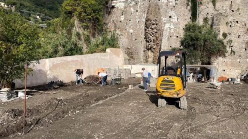 Salerno, lavori ultimati: Giardini della Minerva verso la riapertura