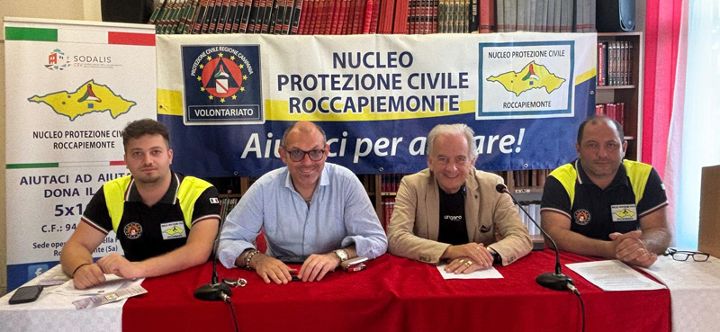 Roccapiemonte, 10° anniversario Nucleo Protezione Civile 