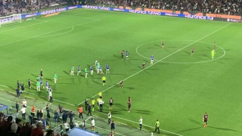 Salernitana, sospesa la gara con la Sampdoria