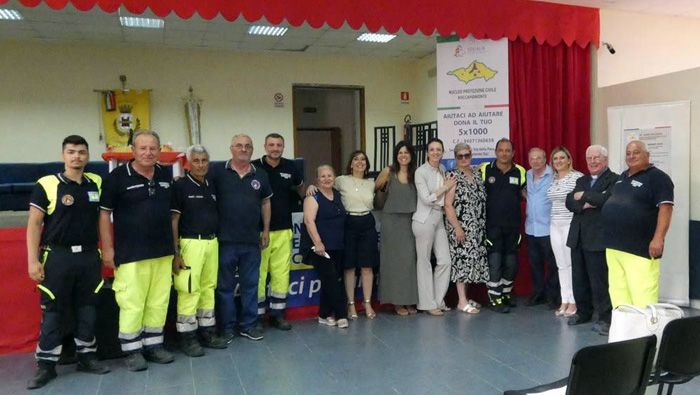 Roccapiemonte ha celebrato il 10° Anniversario del Nucleo di Protezione Civile