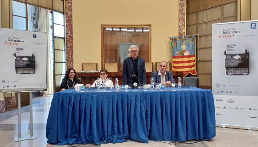DAL 14 AL 21 GIUGNO LA TREDICESIMA EDIZIONE DI SALERNO LETTERATURA