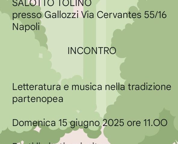 Al Salotto Tolino di Napoli poesia e musica con l,a salernitana Giuseppina Gallozzi
