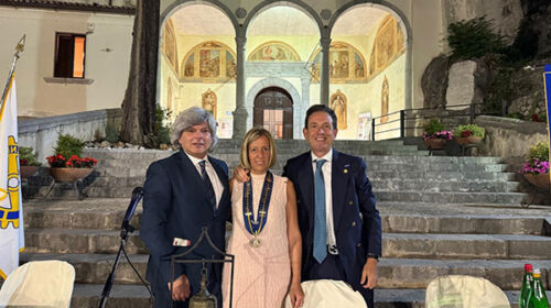 Katia Di Palma è la nuova presidente del Rotary Club Sala Consilina-Vallo di Diano