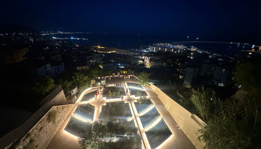 Salerno, boom di visitatori dopo il taglio del nastro ai Giardini della Minerva