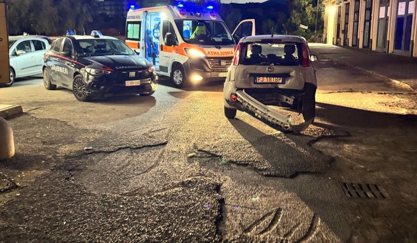 Pontecagnano, furto nella notte: rubata un’auto e usata come ariete contro un bar
