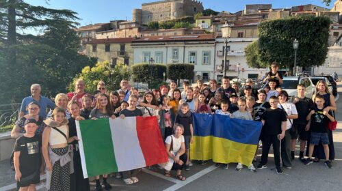 Solidarietà e Pace, bambini ucraini ospiti della Caritas diocesana nel borgo di Postiglione