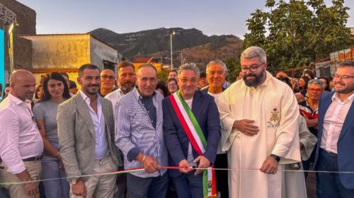 Sarno, inaugurata la nuova strada del “Prolungamento di via Ticino”