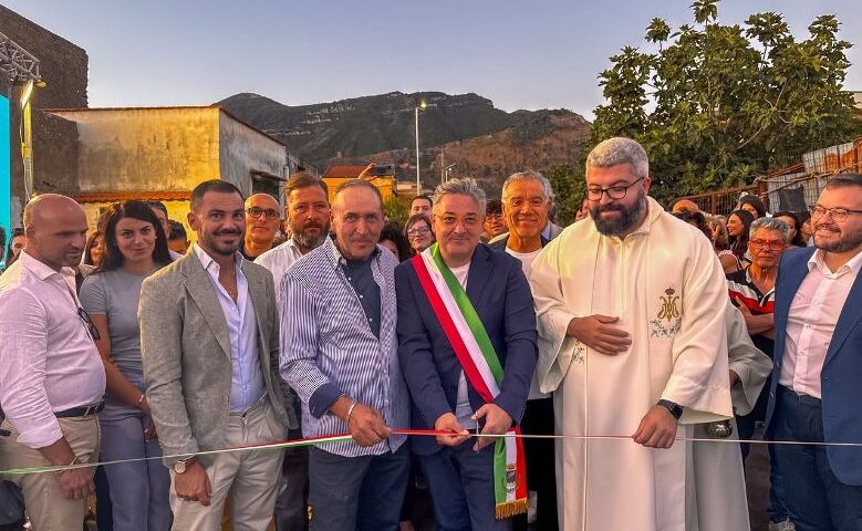 Sarno, inaugurata la nuova strada del “Prolungamento di via Ticino”
