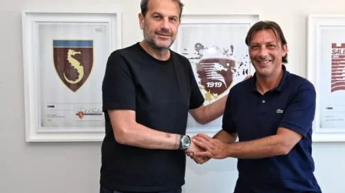 Salernitana, ufficializzato Raffaele: il tecnico firma fino a giugno 2027
