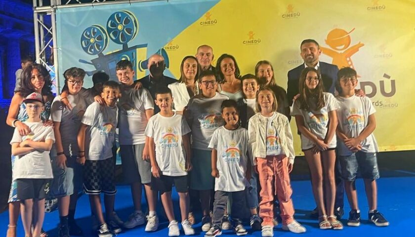 Premio ” Suspance” per i bambini del Secondo Comprensivo di San Severino al Cinedù di Paestum