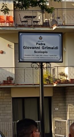 Inaugurato un giardino pubblico di Sovigliana di Vinci (FI) a Padre Grimaldi di Barcigliano