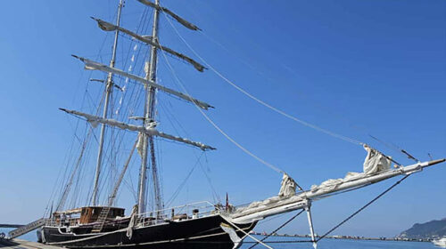 Salerno, al Molo Manfredi la Nave Italia: veliero della solidarietà e della crescita