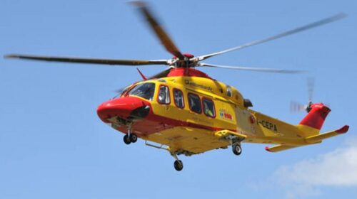 Calvanico, precipita per 30 metri: salvato dall’elisoccorso