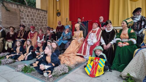 Principessa Costanza, tre giorni da record e troupe a Teggiano per farla diventare film