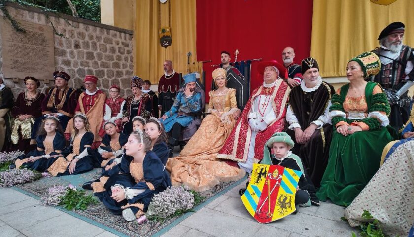 Principessa Costanza, tre giorni da record e troupe a Teggiano per farla diventare film