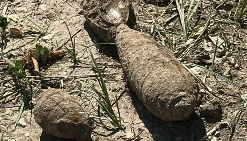 Battipaglia, fatti brillare gli ordigni bellici trovati sulla provinciale 135