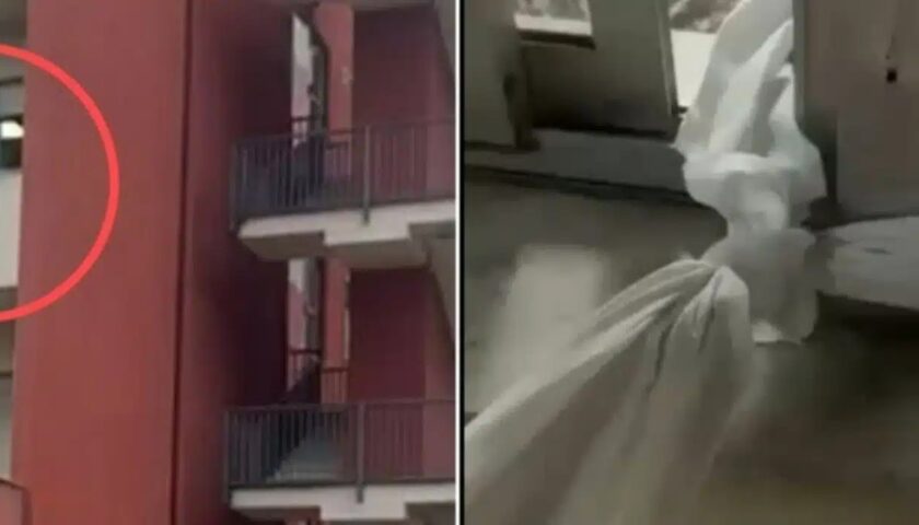 Due migranti ricoverati per sospetto vaiolo scappano dall’ospedale di Scafati calandosi dalla finestra con le lenzuola