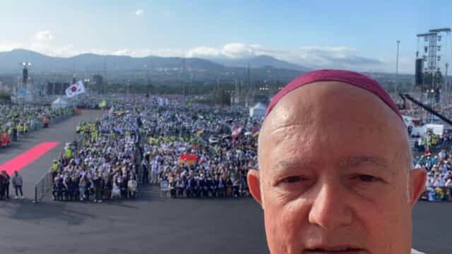 Dal pellegrinaggio di Lourdes al Giubileo dei Giovani a Roma, le giornate intense dell’arcivescovo Bellandi