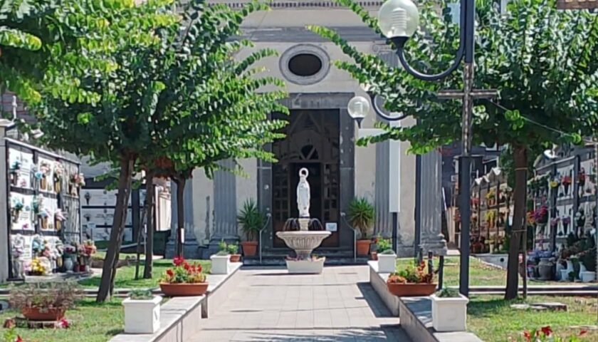 Nocera Superiore, ultimati gli interventi di manutenzione al Cimitero Comunale