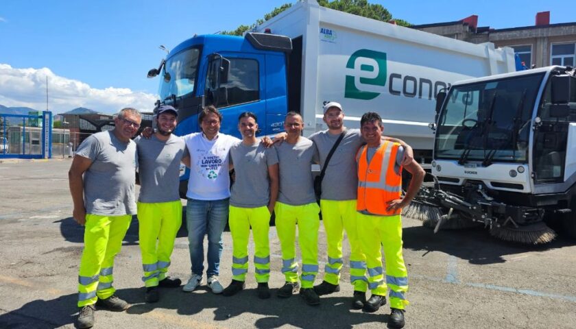 Presentato il nuovo servizio di igiene urbana a Pagani con Econova