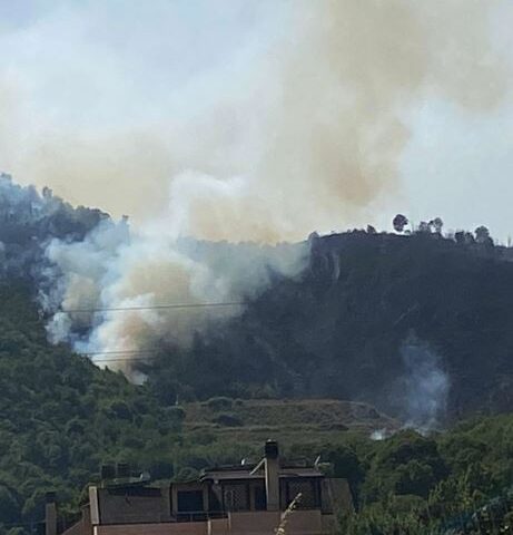 Pellezzano, l’ira del parroco contro i piromani della Valle dell’Irno