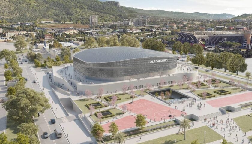 PalaSalerno, via libera al progetto esecutivo: tra 2 settimane posa della prima pietra