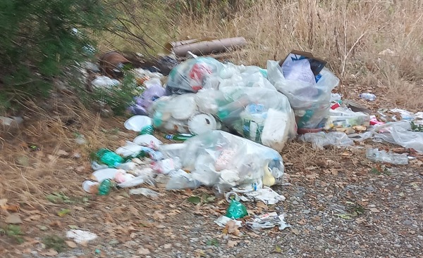 Postiglione, rifiuti abbandonati in area pic-nic dal giorno di ferragosto