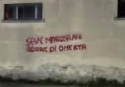 “San Marzano odore di omertà”, Annunziata: “La scritta sul muro del marcato di San Valentino Torio, un segnale preoccupante”
