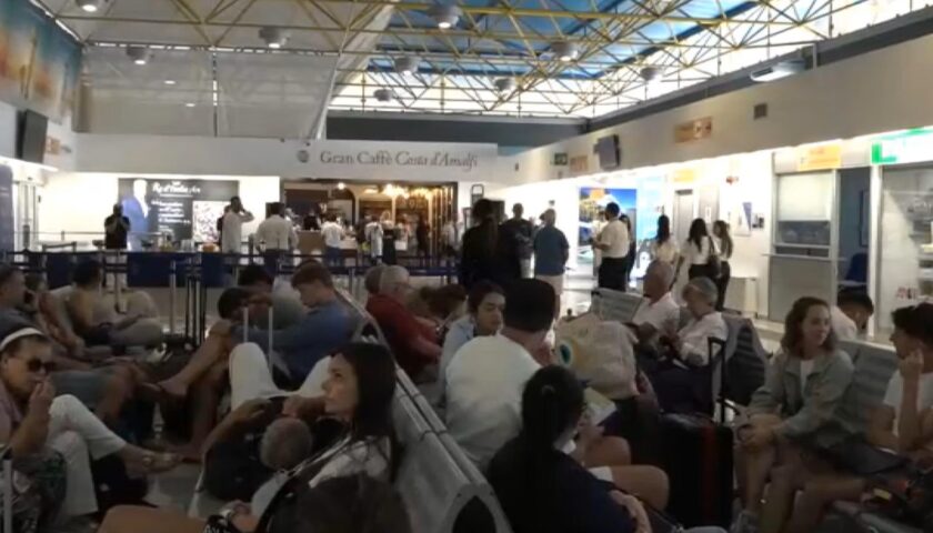 Aeroporto Salerno, boom di passeggeri nel mese di luglio. Tra i primi con i voli privati