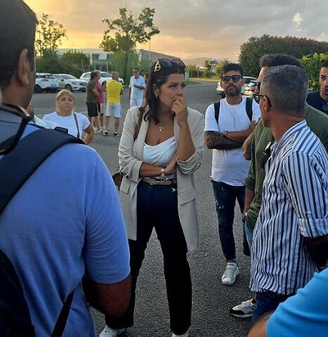 La senatrice Bilotti incontra i lavoratori di Cooper Standard di Battipaglia