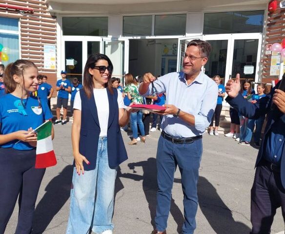 Nocera Superiore, il sindaco D’Acunzi ha accolto gli studenti degli Istituti Comprensivi