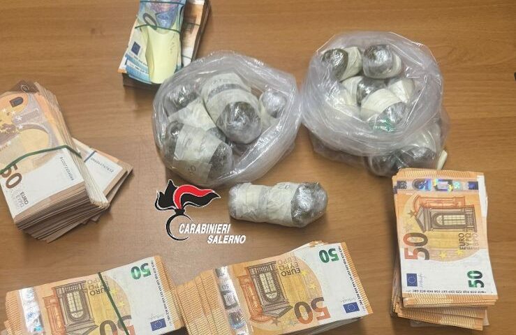 Arrestato a Tramonti per droga e trovato con 66mila euro in casa: Nasta di Corbara resta ai domiciliari