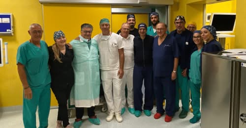  Eboli, eseguito il primo intervento di toracoscopia chirurgica su un paziente con neoplasia