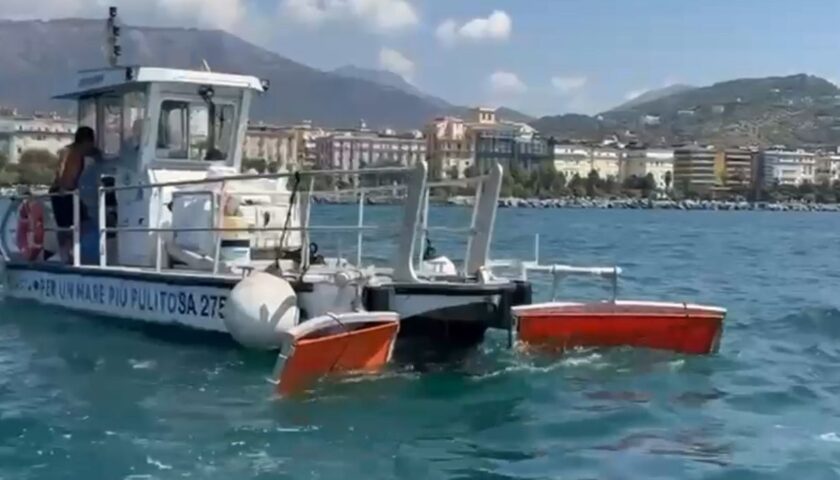 Spazzamare a Salerno, attività prosegue fino al 14 settembre