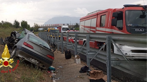 A2 del Mediterraneo, coppia ferita in incidente tra Campagna ed Eboli