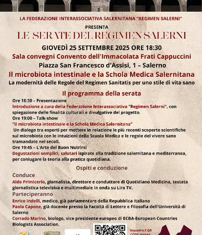 La Federazione Interassociativa Salernitana “Regimen Salerni”