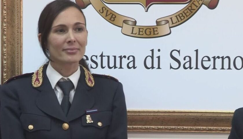 Lara Cianciulli nuova dirigente dell’Ufficio Prevenzione Generale e Soccorso Pubblico
