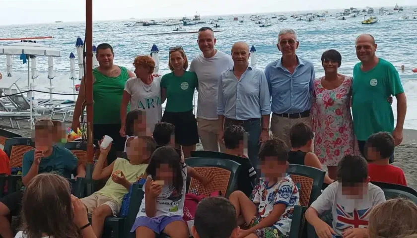 Bilancio positivo a Maiori per il centro estivo inclusivo e la spiaggia accessibile