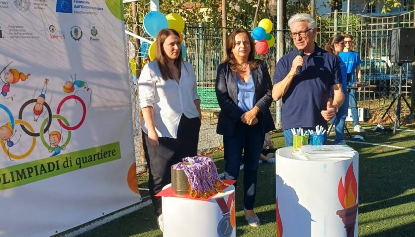 Salerno, Miniolimpiadi da ieri fino al 18 ottobre