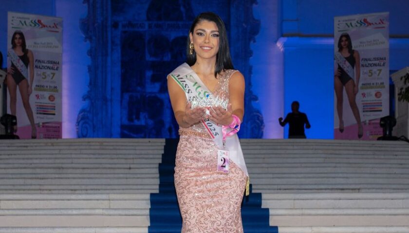 Roccadaspide incorona Imma Trinchillo: è Miss Sud 2025