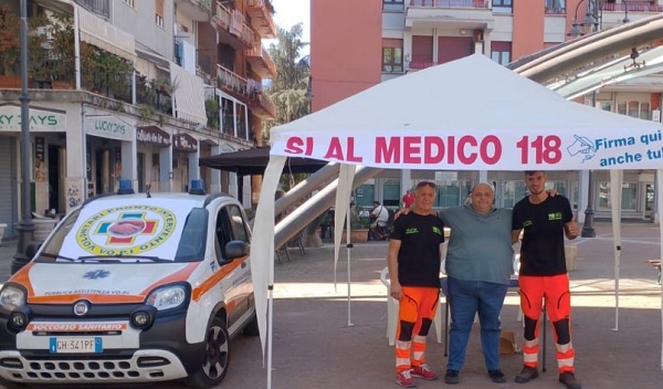 Pontecagnano, il Vopi mobilita la cittadinanza contro lo spostamento dell’automedica