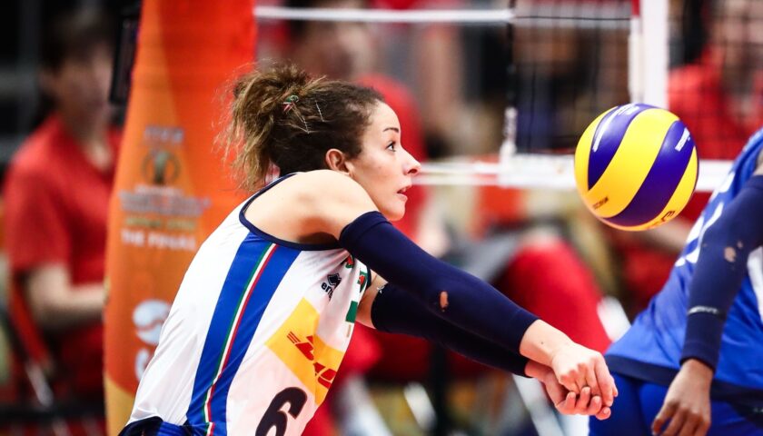 La campionessa mondiale di volley femminile Monica De Gennaro martedì a Salerno