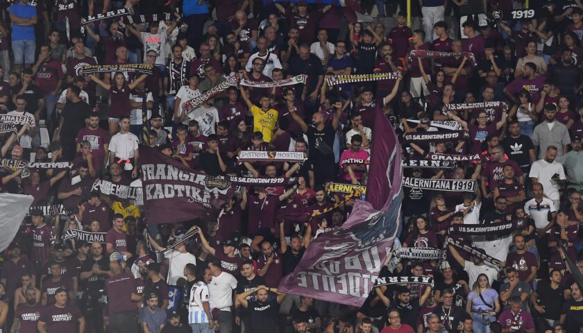 Trasferte vietate ai tifosi della Salernitana, il Consiglio di Stato respinge il ricorso