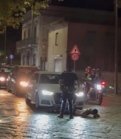 Sarno, uomo dà in escandescenza: tensione ieri sera in corso Amendola