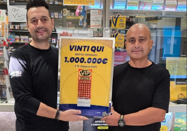 La dea bendata bacia Scafati con un “gratta e Vinci Vip” da un milione di euro