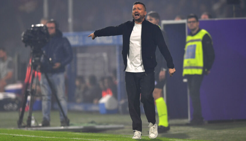 Coppitelli elogia la sua Casertana: “Gara di alto livello, gli episodi hanno deciso la partita”