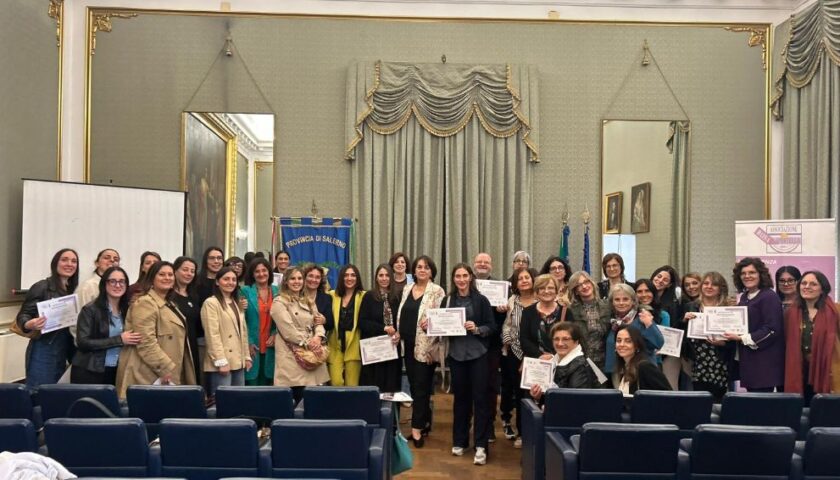 Salerno, si è concluso il Corso di Formazione del protocollo operativo congiunto contro la violenza di genere