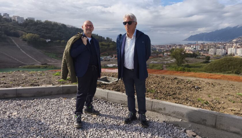 Salerno, ex Cava d’Agostino a Brignano: sopralluogo  per la riqualificazione. L’assessore Loffredo: “Zona che tornerà a essere viva”