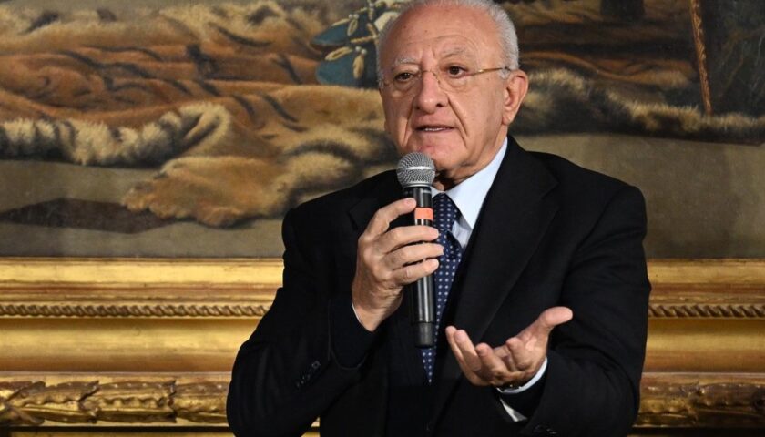 Regionali, De Luca: campagna elettorale già avvelenata